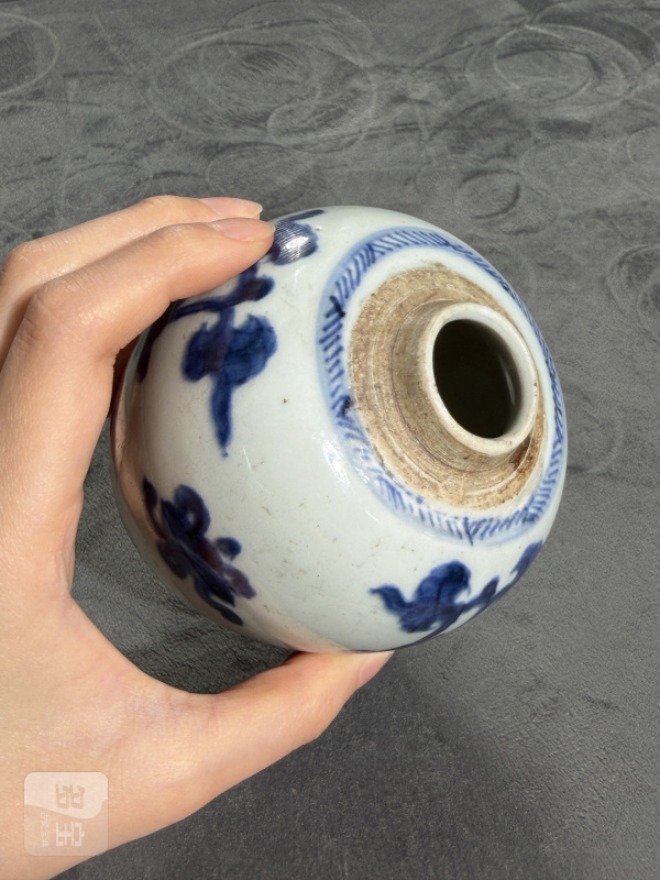 清康熙青花杂宝纹小罐 - 图10